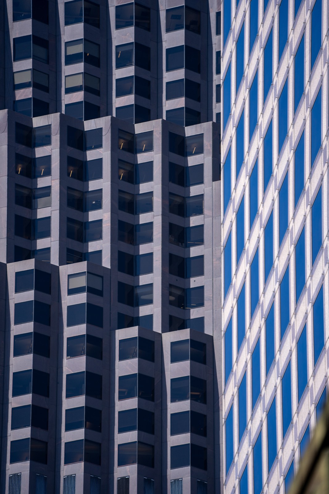 Skyscraper facade detail